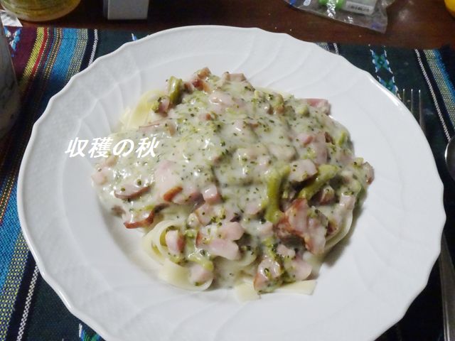 ブロッコリーのパスタ